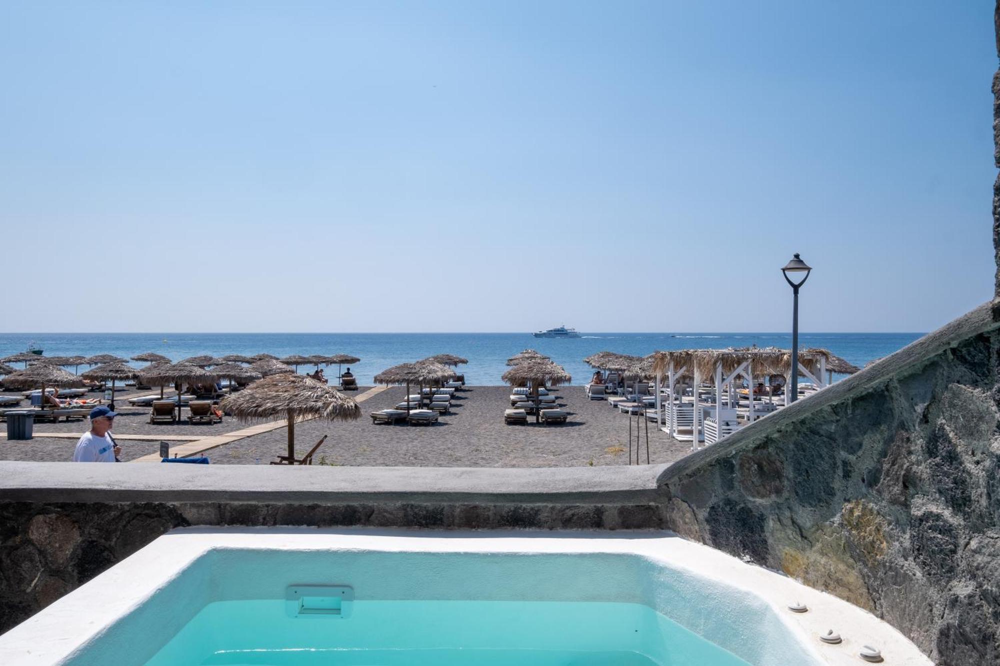 Sand Gem - Beach Apartments Perivolos  Bagian luar foto