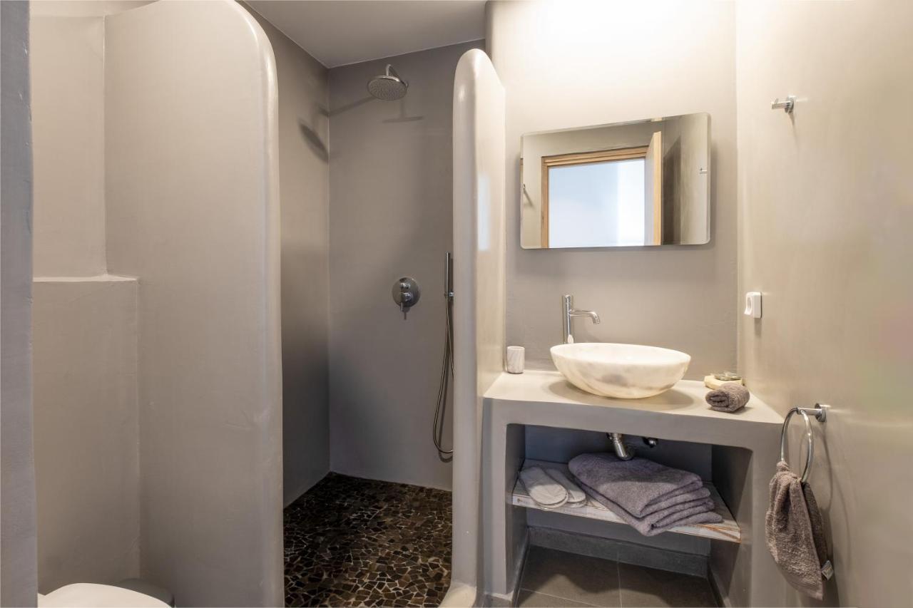 Sand Gem - Beach Apartments Perivolos  Bagian luar foto