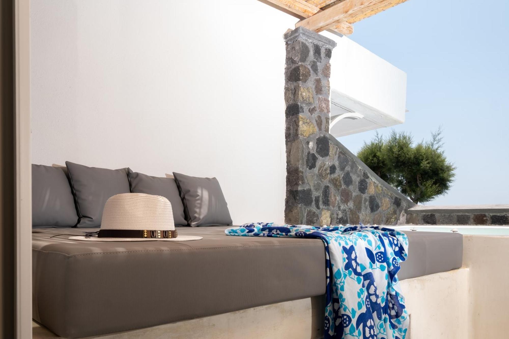 Sand Gem - Beach Apartments Perivolos  Bagian luar foto