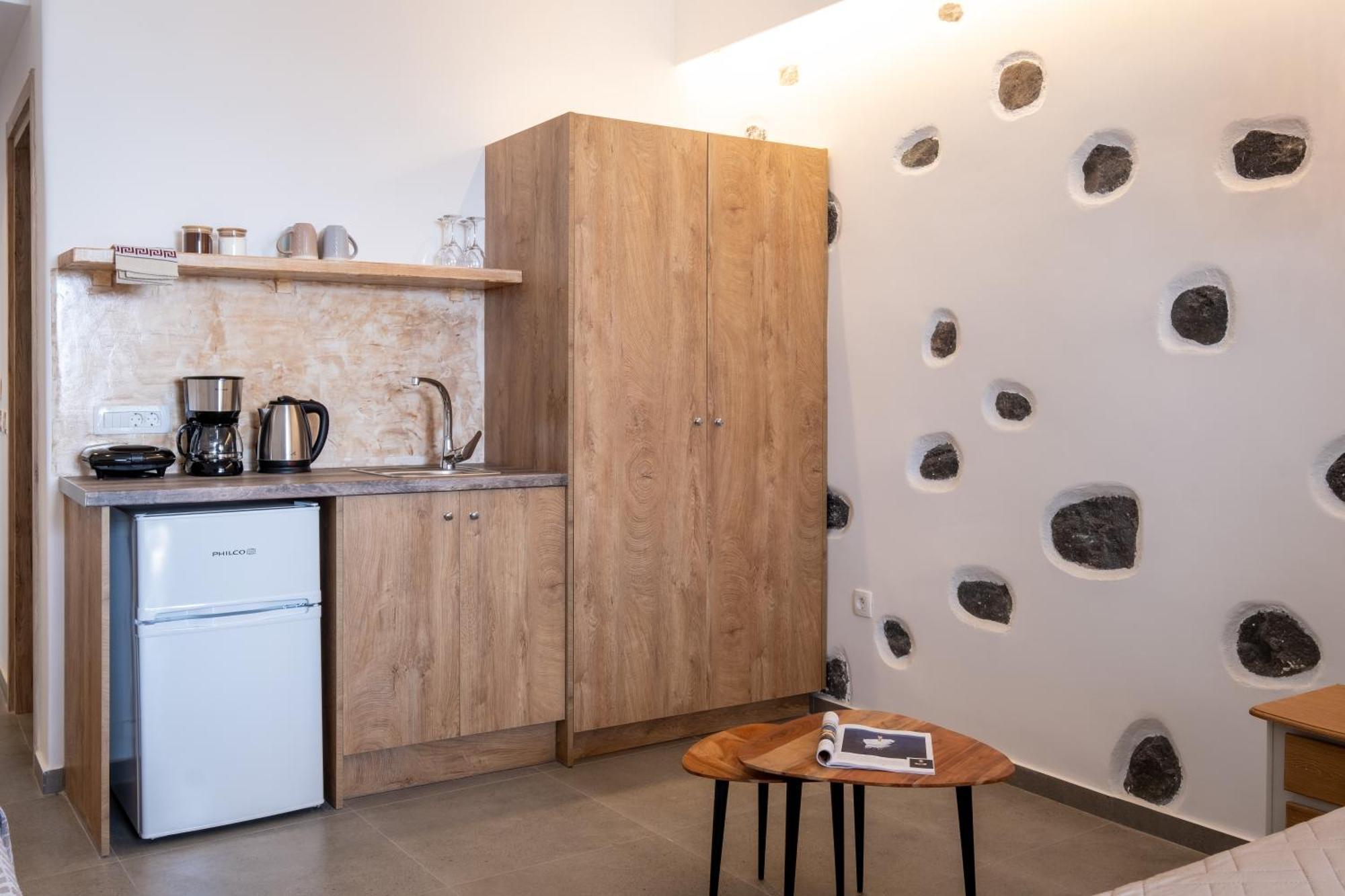 Sand Gem - Beach Apartments Perivolos  Bagian luar foto