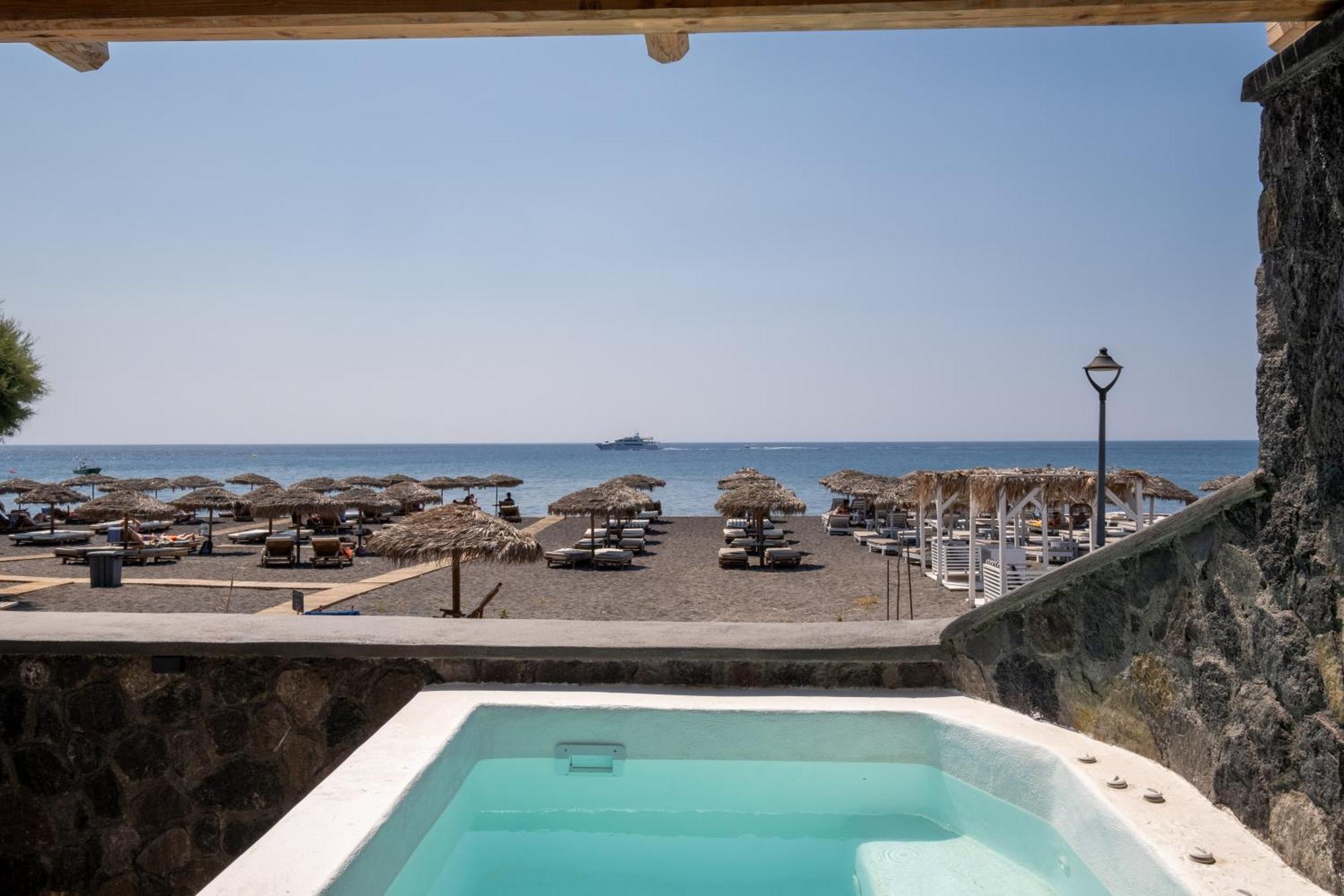 Sand Gem - Beach Apartments Perivolos  Bagian luar foto