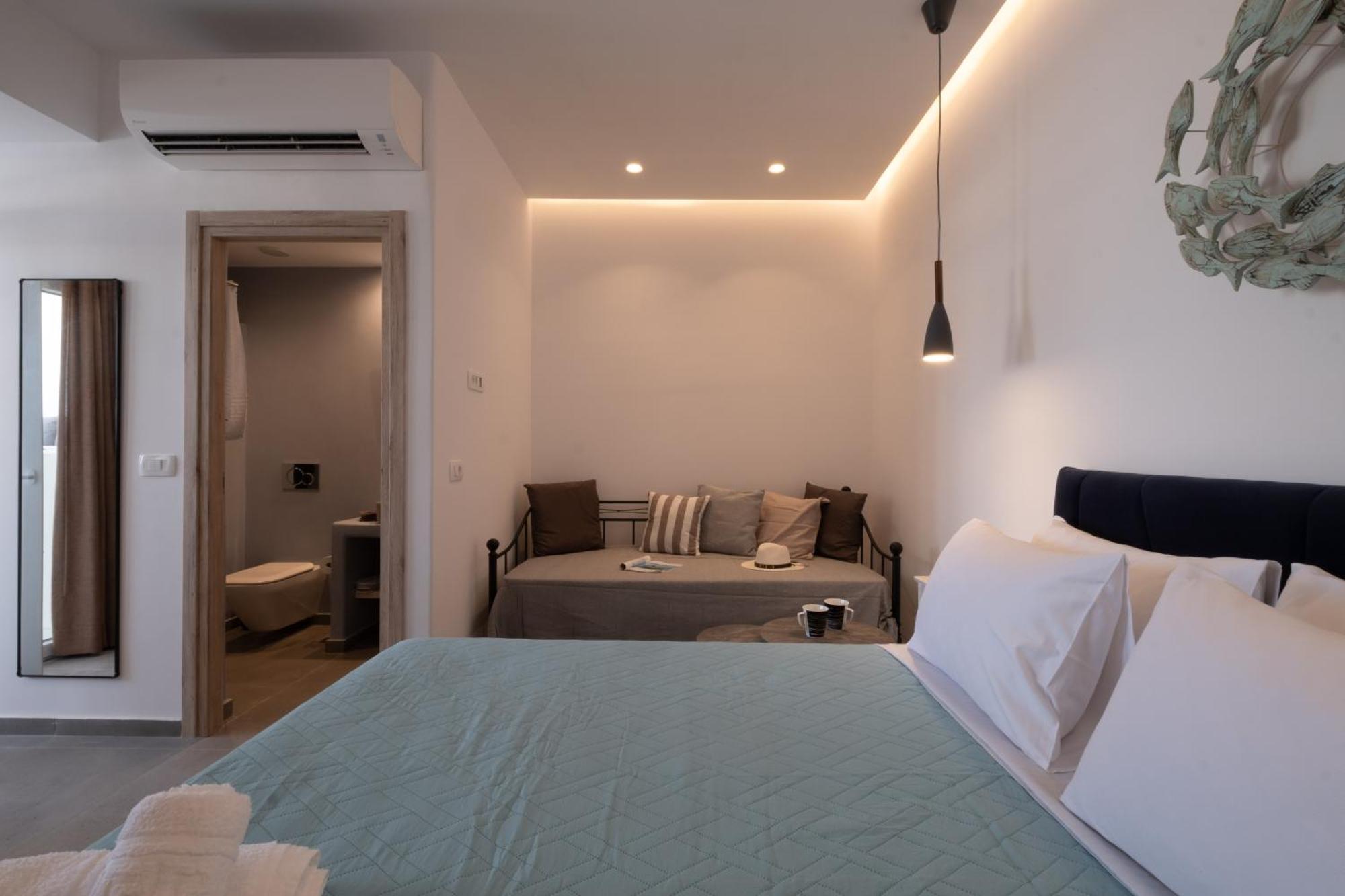 Sand Gem - Beach Apartments Perivolos  Bagian luar foto